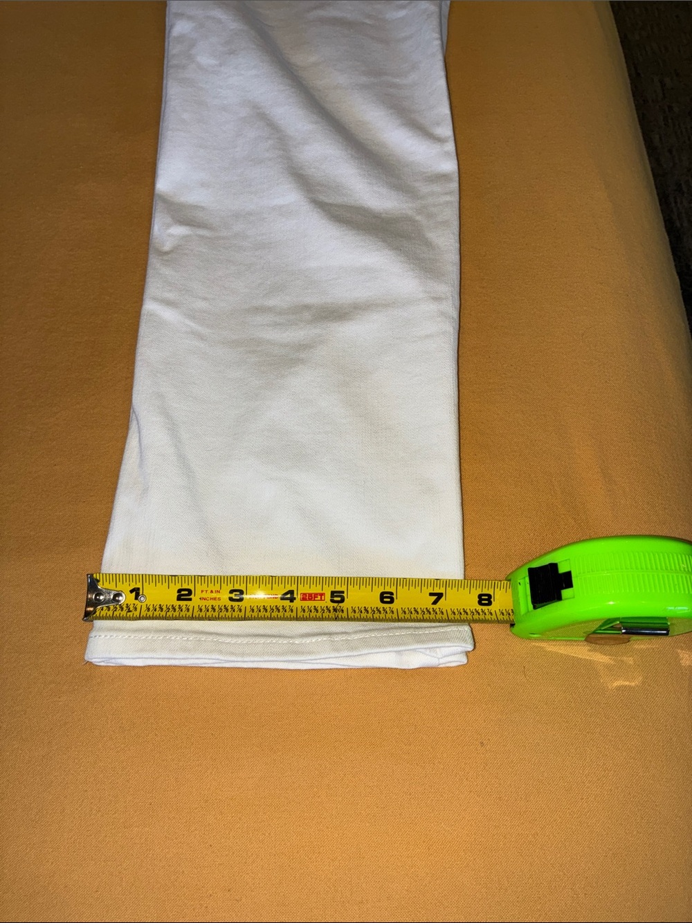 Talbots Women's High Waist Straight Leg Jeans White - Picture 9 of 12